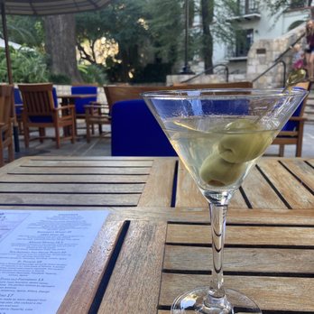 Ostra - Vodka martini - New American Near Me - San Antonio, Texas