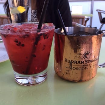 zinc@shade - Our cocktails. My friend got the Moscow Mule - New American Near Me - Manhattan Beach, California zinc@shade - Our cocktails. My friend got the Moscow Mule - New American Near Me - Manhattan Beach, California