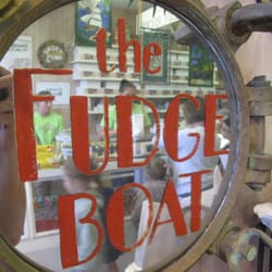 The Fudge Boat - Fudge Boat porthole mirror decoration inside!