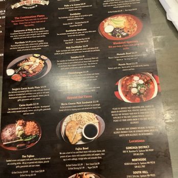 De Leon's Tex Mex Grill - Menu - Seafood Near Me - Coeur d'Alene, Idaho De Leon's Tex Mex Grill - Menu - Seafood Near Me - Coeur d'Alene, Idaho