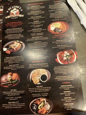 Menu photo 3 De Leon's Tex Mex Grill Coeur d'Alene, ID Menu photo 3 De Leon's Tex Mex Grill Coeur d'Alene, ID