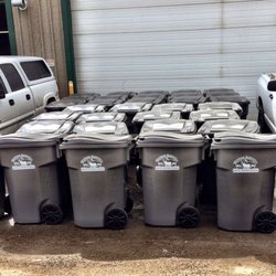 Westbank Sanitation - New containers getting ready to go out