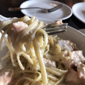 Alessa - Alfredo pasta with salmon will knock your socks off! - Italian Near Me - Laguna Beach, California
