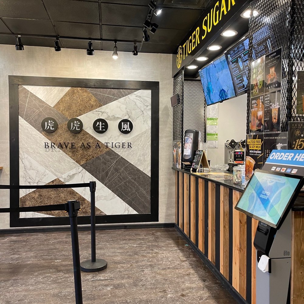 TIGER SUGAR - Tiger Sugar ordering kiosk/counter - Bubble Tea Near Me - Madison Heights, Michigan TIGER SUGAR - Tiger Sugar ordering kiosk/counter - Bubble Tea Near Me - Madison Heights, Michigan
