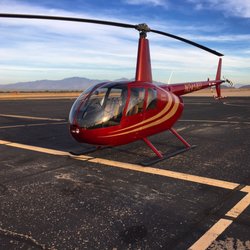 We offer helicopter tours and flight training
