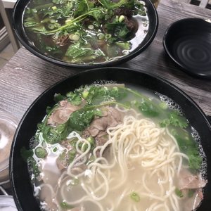 Photo of Qing Dao Bread Food 青島饅頭 - Monterey Park, CA, United States. Beef and lamb noodle soup