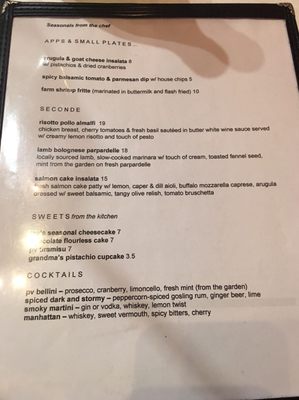 Menu photo 8 Pasta Vino Atlanta, GA