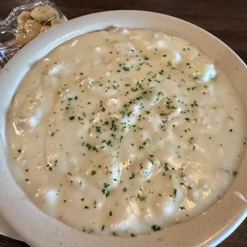 Bob Chinn's Crab House - New England Clam Chowder - Seafood Near Me - Wheeling, Illinois