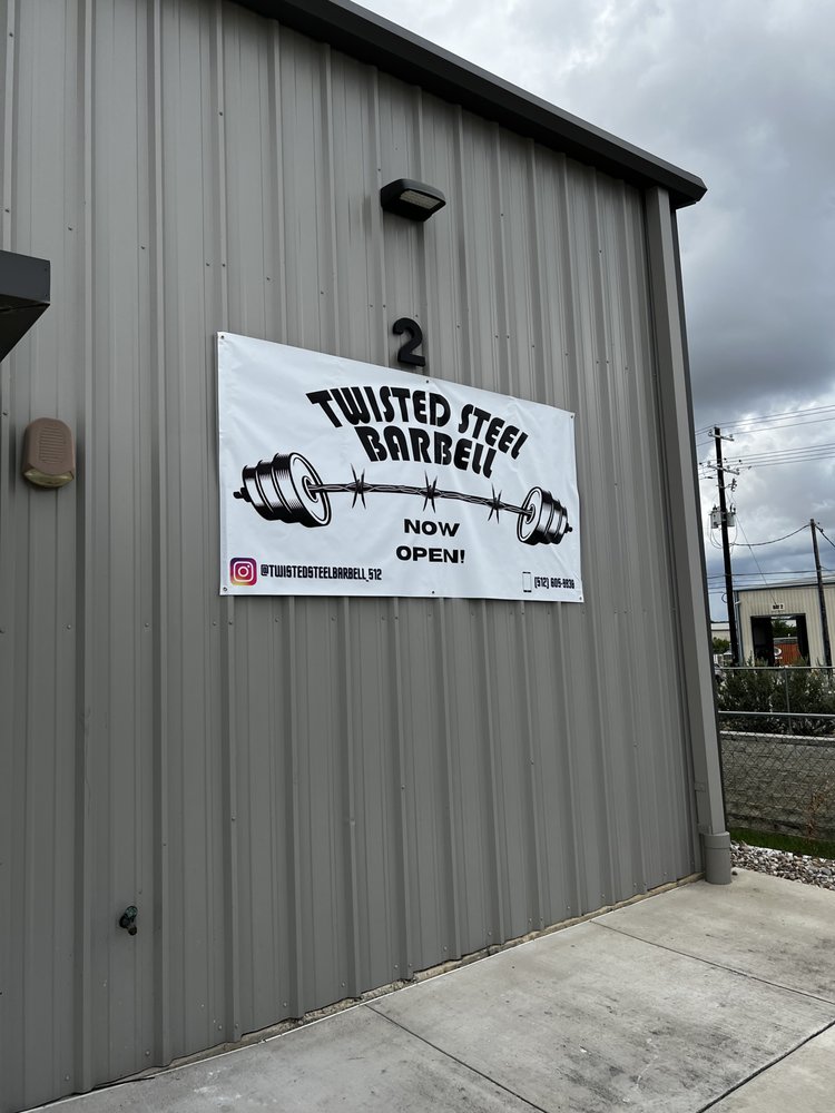 Twisted Steel Barbell Image