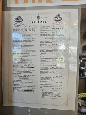 Menu photo 2 Aromas 1781 Cafe Yorktown, VA