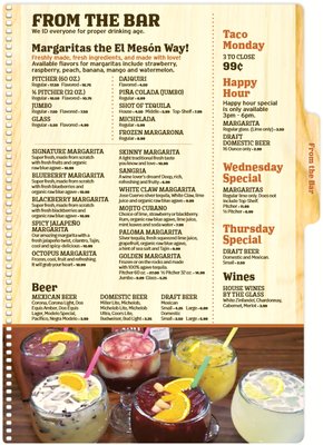 Menu photo 7 El Meson Mexican Restaurant Cuyahoga Falls, OH Menu photo 7 El Meson Mexican Restaurant Cuyahoga Falls, OH