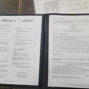 Adrian's - Greek Near Me - Langley, British Columbia
