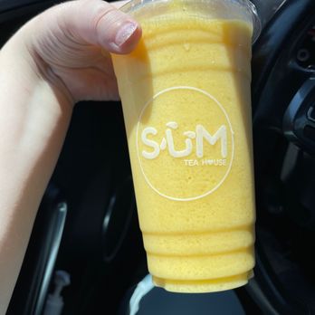 Sum Tea House - Mango "snowy" even better than the mango tea sooo refreshing - Bubble Tea Near Me - Saint Louis, Missouri Sum Tea House - Mango "snowy" even better than the mango tea sooo refreshing - Bubble Tea Near Me - Saint Louis, Missouri