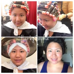 Seem-Ren Threading Salon - Body wave for short hair. Cash only
