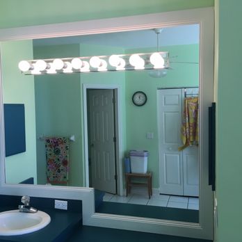 Agner's Handyman Home Services - Custom framed bathroom mirrors are an inexpensive way to enhance any bathroom - Handyman Near Me