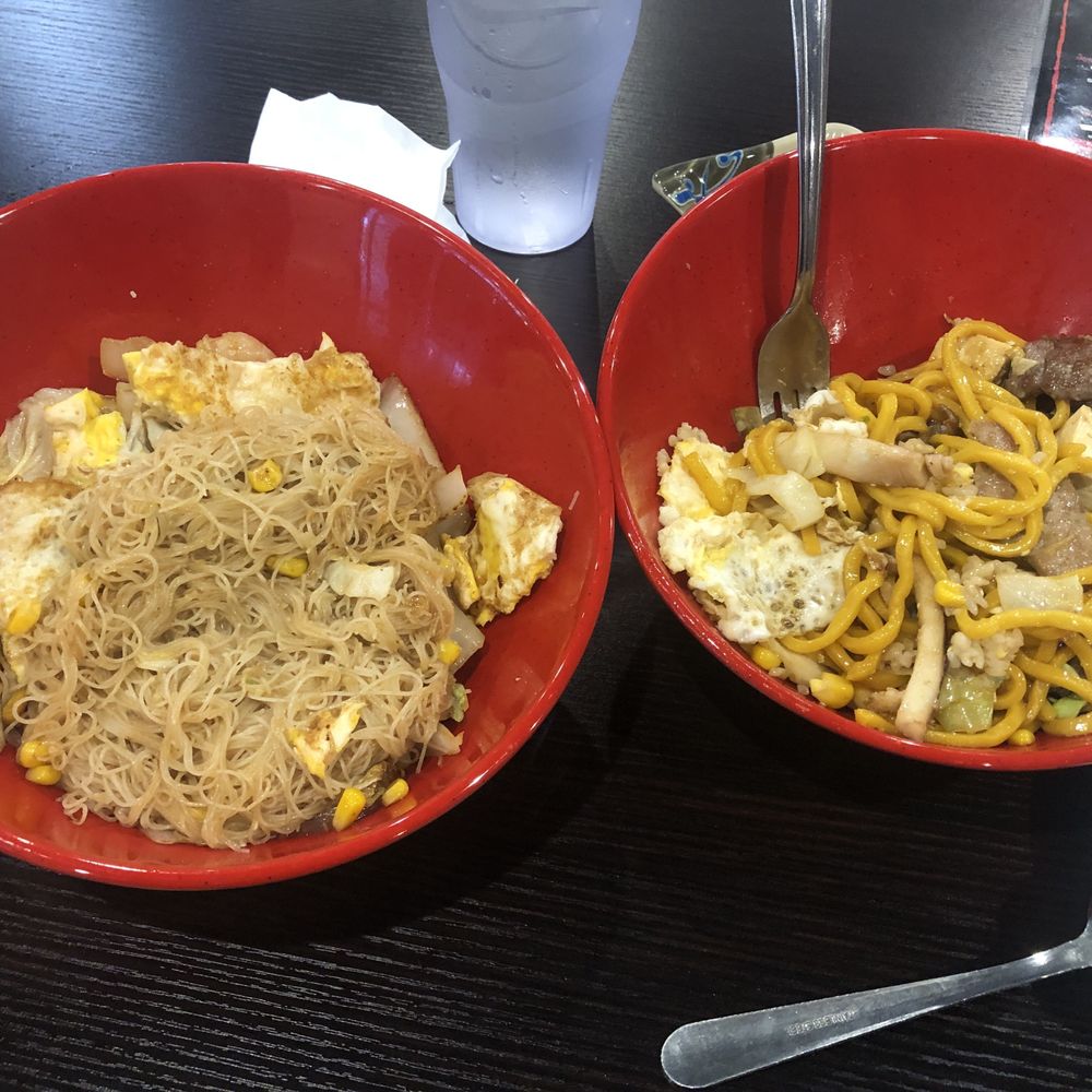 Great Bowl - 2 BBQ Bowls - Glass Noodles and Canton Noodles with Meat, Seafood, and Vegetables - Buffets Near Me - Virginia Beach, Virginia
