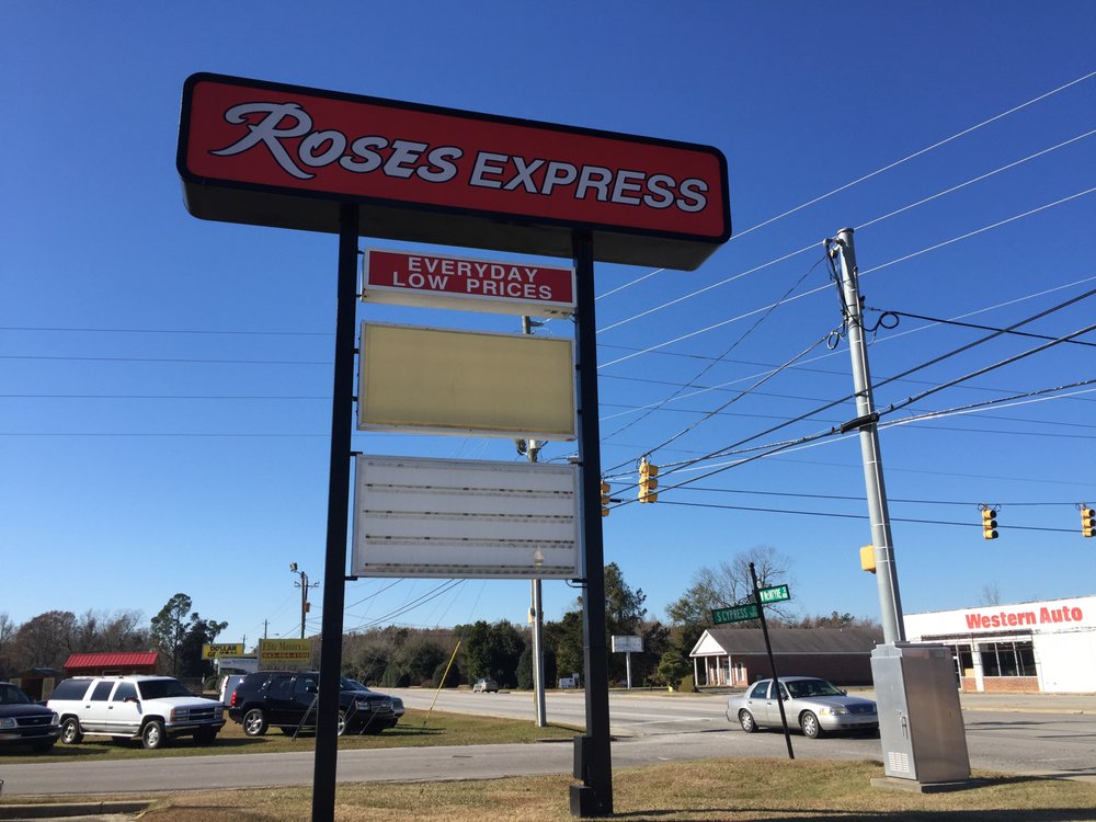 ROSES EXPRESS Updated August 2024 429 W Mcintyre St, Mullins, South Carolina Department