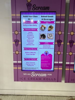 Menu photo 2 IScream Ice Cream Rolls Atlanta, GA Menu photo 2 IScream Ice Cream Rolls Atlanta, GA