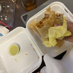 Don asado Chicken Burrito