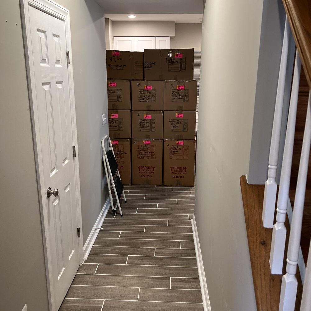 JK Moving Services - Post-packing, very neatly stacked. - Movers Near Me - Sterling, Virginia JK Moving Services - Post-packing, very neatly stacked. - Movers Near Me - Sterling, Virginia