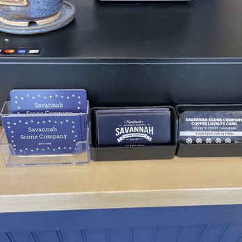 Savannah Scone Company - Cards and loyalty cards - Bakeries Near Me - Savannah, Georgia Savannah Scone Company - Cards and loyalty cards - Bakeries Near Me - Savannah, Georgia