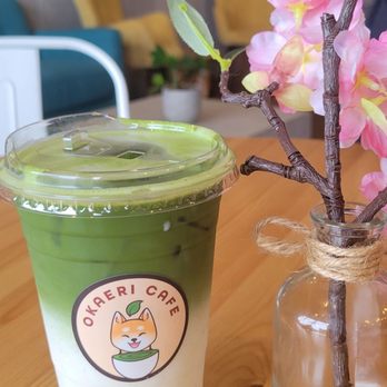 Okaeri Cafe - Matcha Latte - Japanese Near Me - Richardson, Texas