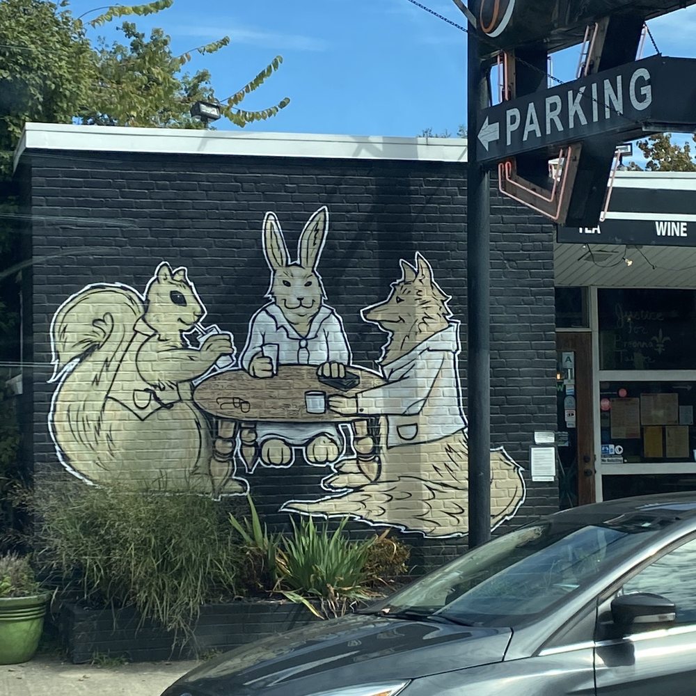Coffee Drinking Animals - Public Art Near Me - Louisville, Kentucky