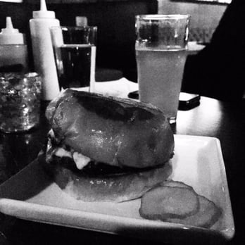 Parlour - A very bad photo of the very good burger. It's super dark and I didn't want to be the obnoxious girl making her flash go off. - New American Near Me - Minneapolis, Minnesota Parlour - A very bad photo of the very good burger. It's super dark and I didn't want to be the obnoxious girl making her flash go off. - New American Near Me - Minneapolis, Minnesota
