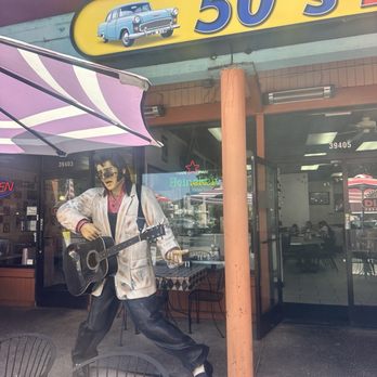Classic Diner - Elvis statue - Diners Near Me - Fremont, California Classic Diner - Elvis statue - Diners Near Me - Fremont, California