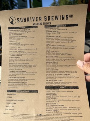 Menu photo 2 Sunriver Brewing - Eastside Pub Bend, OR