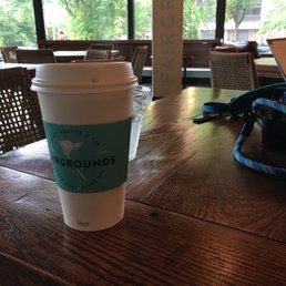 My coffee and we're looking out the front window toward Astor and State Street