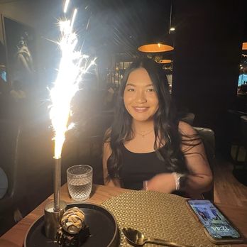 Toca Madera - Birthday dessert so cute! @nhueats_ - Steakhouses Near Me - Houston, Texas