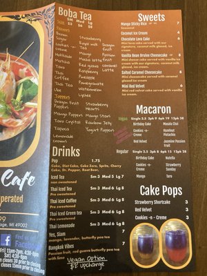 Menu photo 2 A Thai Cafe Portage, MI Menu photo 2 A Thai Cafe Portage, MI