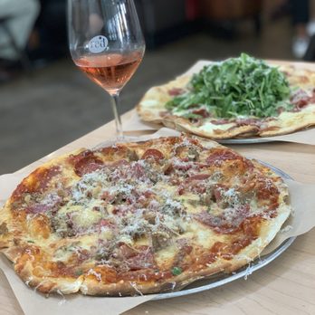 The Red Grape - I believe this is there all meats pizza, absolutely delicious! - Pizza Near Me - Sonoma, California The Red Grape - I believe this is there all meats pizza, absolutely delicious! - Pizza Near Me - Sonoma, California