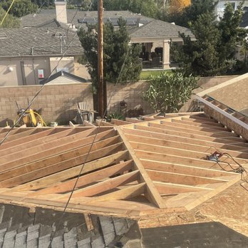 Hallahan General Contracting - a roof being built - General Contractors Near Me - Long Beach, California