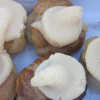 Liliha Bakery - coco puffs w/ chantilly frosting - Bakeries Near Me - Honolulu, Hawaii