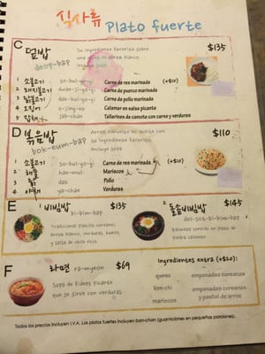 Menu photo 7 Casa Korea Ensenada, BCN