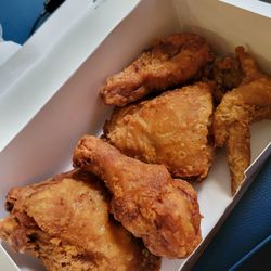 New York Fried Chicken - 5 piece and they forgot the fries.