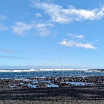 Punalu'u Black Sand beach - Beaches Near Me Punalu'u Black Sand beach - Beaches Near Me