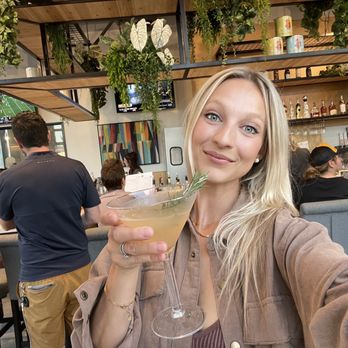 Homeslice - Me enjoying a delicious cocktail - Italian Near Me - Dana Point, California