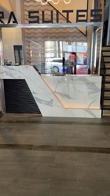 Lobby Revamp - Lovely upgraded modern lobby Lobby Revamp - Lovely upgraded modern lobby