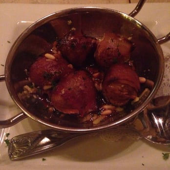 Cabernet Grill - Bacon wrapped figs with blue cheese and pine nuts. Sweet and delicious. - Seafood Near Me - Fredericksburg, Texas Cabernet Grill - Bacon wrapped figs with blue cheese and pine nuts. Sweet and delicious. - Seafood Near Me - Fredericksburg, Texas