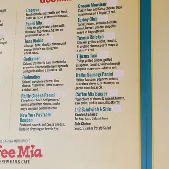 Cafe Mia Brew Bar & Bistro - Menu - Desserts Near Me - Marina, California Cafe Mia Brew Bar & Bistro - Menu - Desserts Near Me - Marina, California