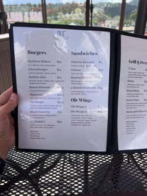 Menu photo 2 Ole International Kitchen Estes Park, CO