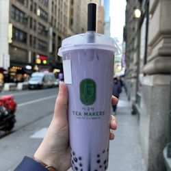 Tea Makers - Taro Pearl Milk Iced Tea