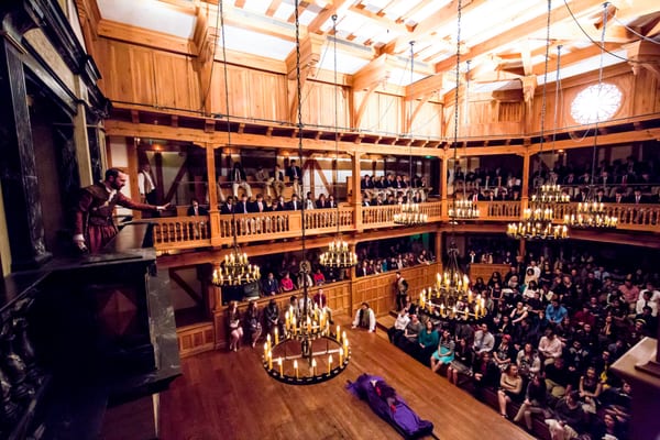 American Shakespeare Center's Blackfriars Playhouse by null