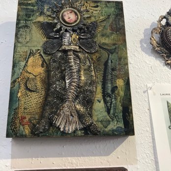 POP Gallery - Laurie Mika mixed media - Art Galleries Near Me - Santa Fe, New Mexico