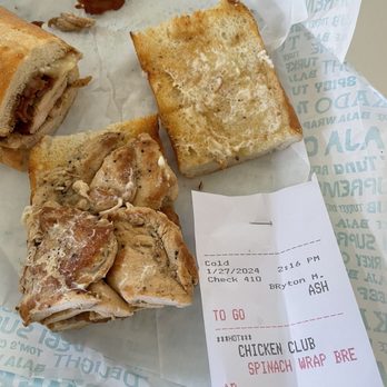 Board & Brew - Cypress - Wrong order -- you can see the mayo and it's not on a wrap - Sandwiches Near Me - Cypress, California Board & Brew - Cypress - Wrong order -- you can see the mayo and it's not on a wrap - Sandwiches Near Me - Cypress, California
