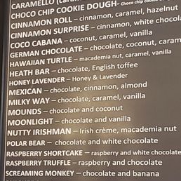 Specialty coffee drink list. Good luck! Specialty coffee drink list. Good luck!