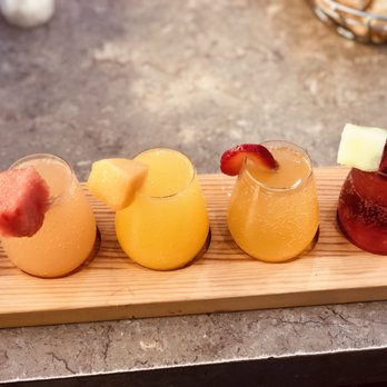 Chad's - Mimosa Tasting Flight was so good! - Breakfast & Brunch Near Me - Santa Barbara, California